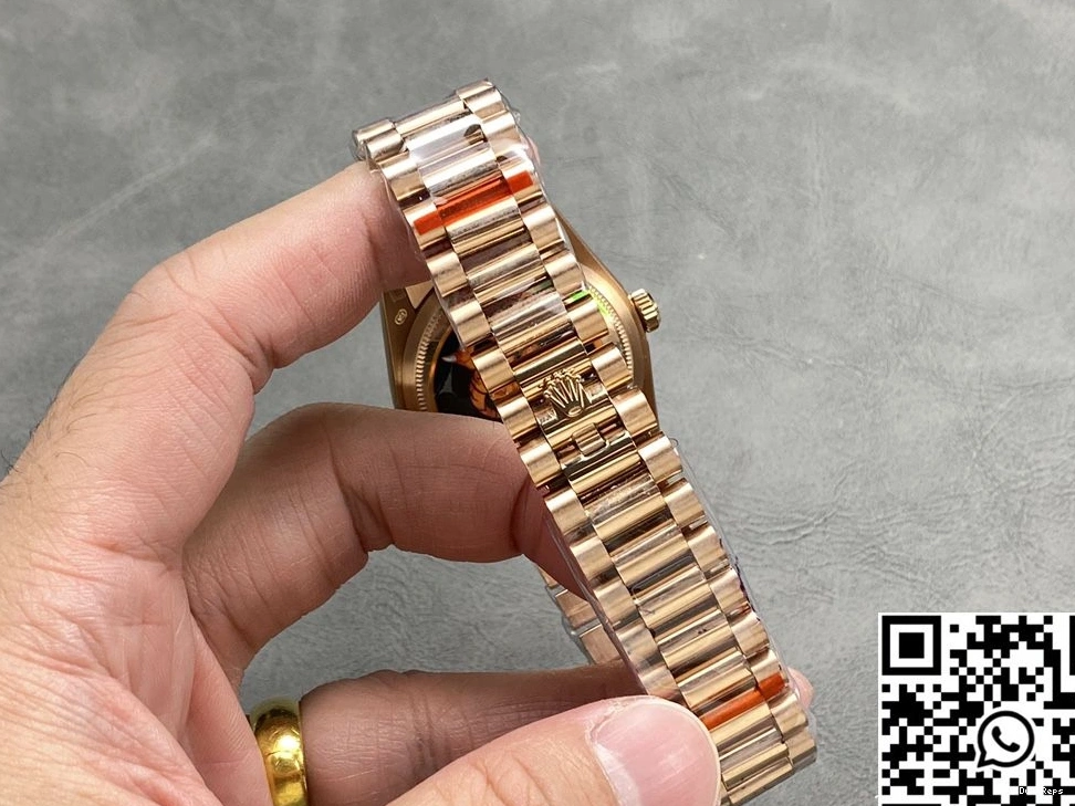 Chocalate 36mm Rolex v5 M128235-0037 QF Factory Date Day Steel Dial Tungsten 0105